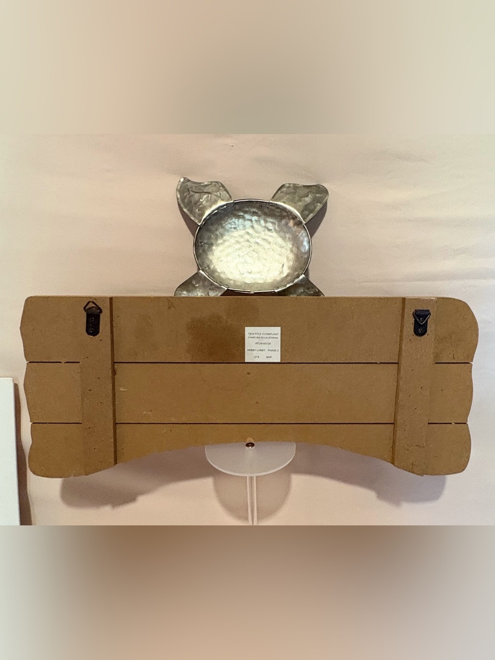 Rustic Farmhouse Pig Welcome Sign - Picture 3 of 4